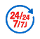 24h/24, 7j/7