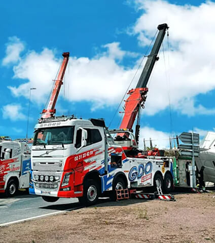 Dépannage de poids lourds